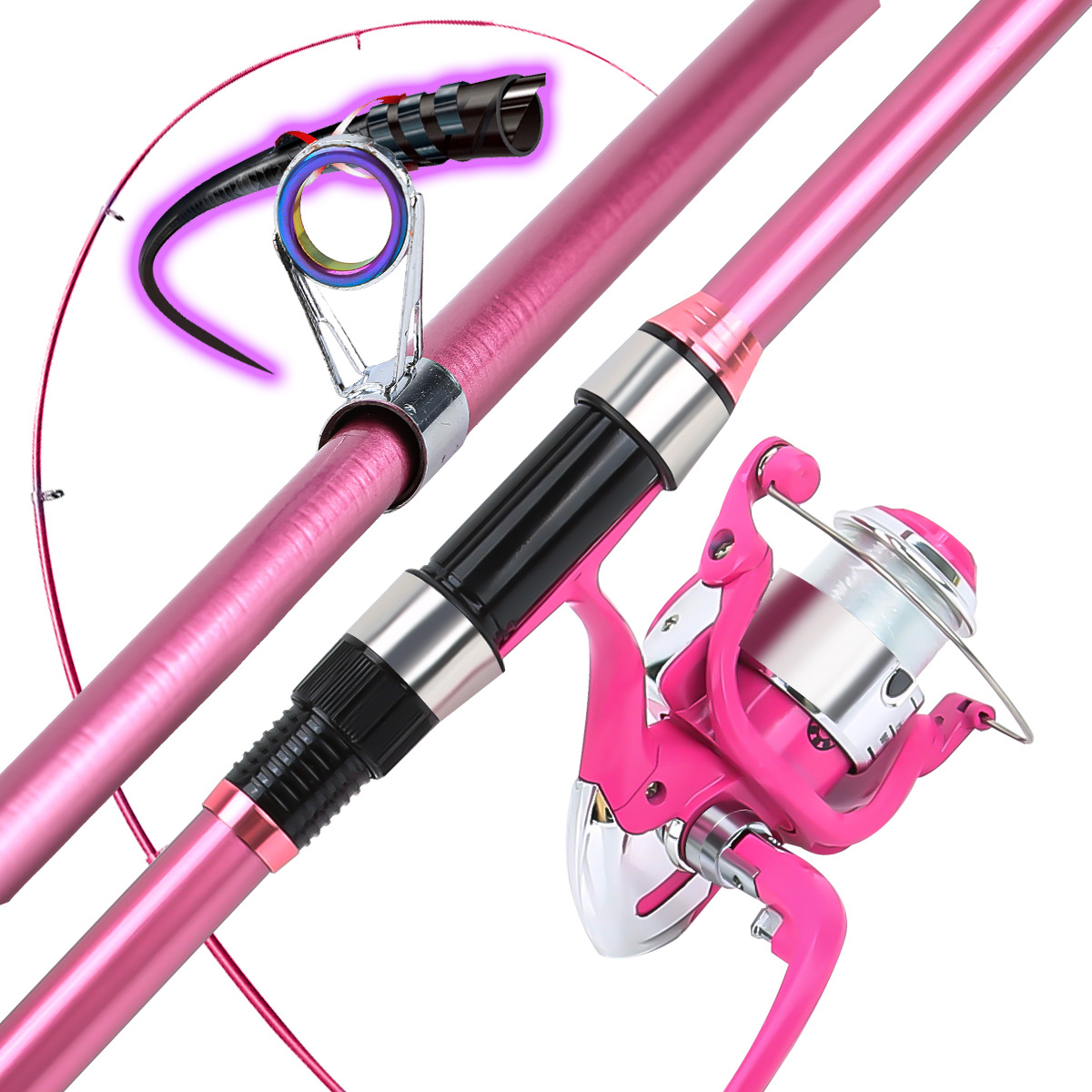 Conjunto completo de vara de p - Fishing Rod Combo avaliação e preço