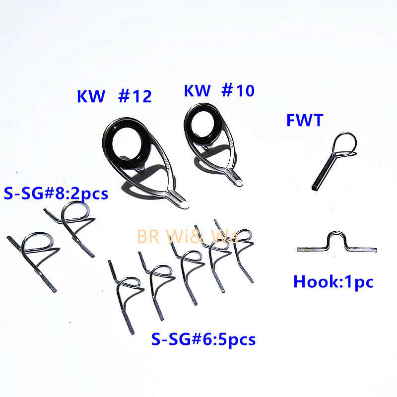 Conjunto de guia de vara de pe - Fishing Rod Building Kit avaliação e preço