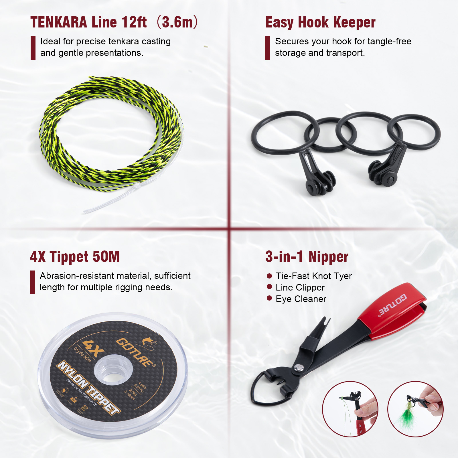 Goture vara de pesca combo pes - Fishing Rod Fly avaliação e preço