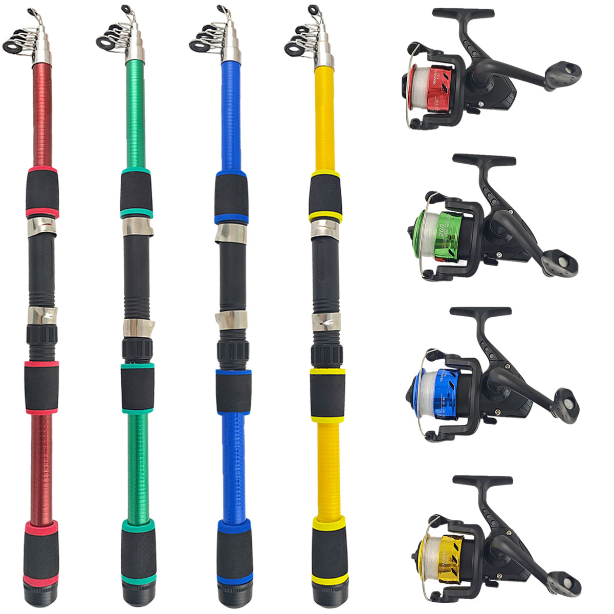 Conjunto de Vara de Pesca Tele - Fishing Rod Combo avaliação e preço