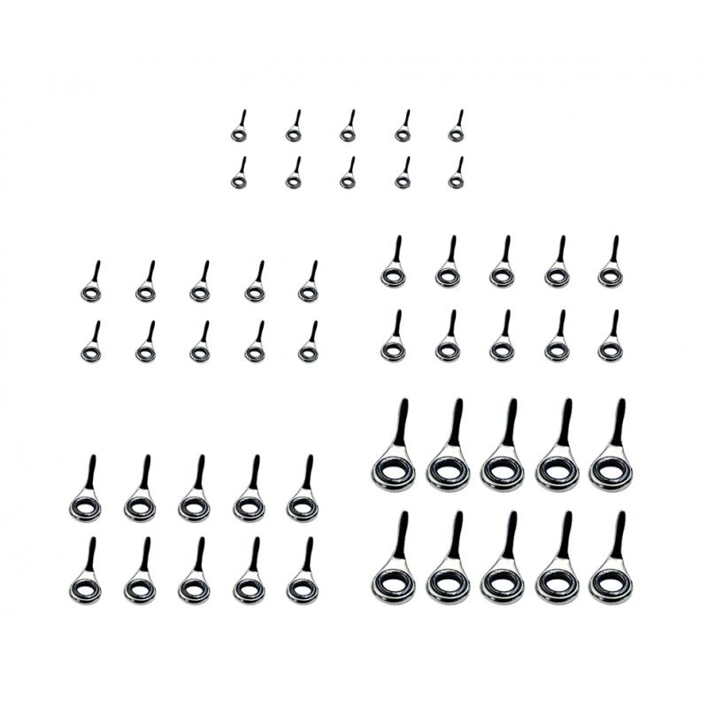 Conjunto de 10 Guias Telescópi - Fishing Rod Casting avaliação e preço