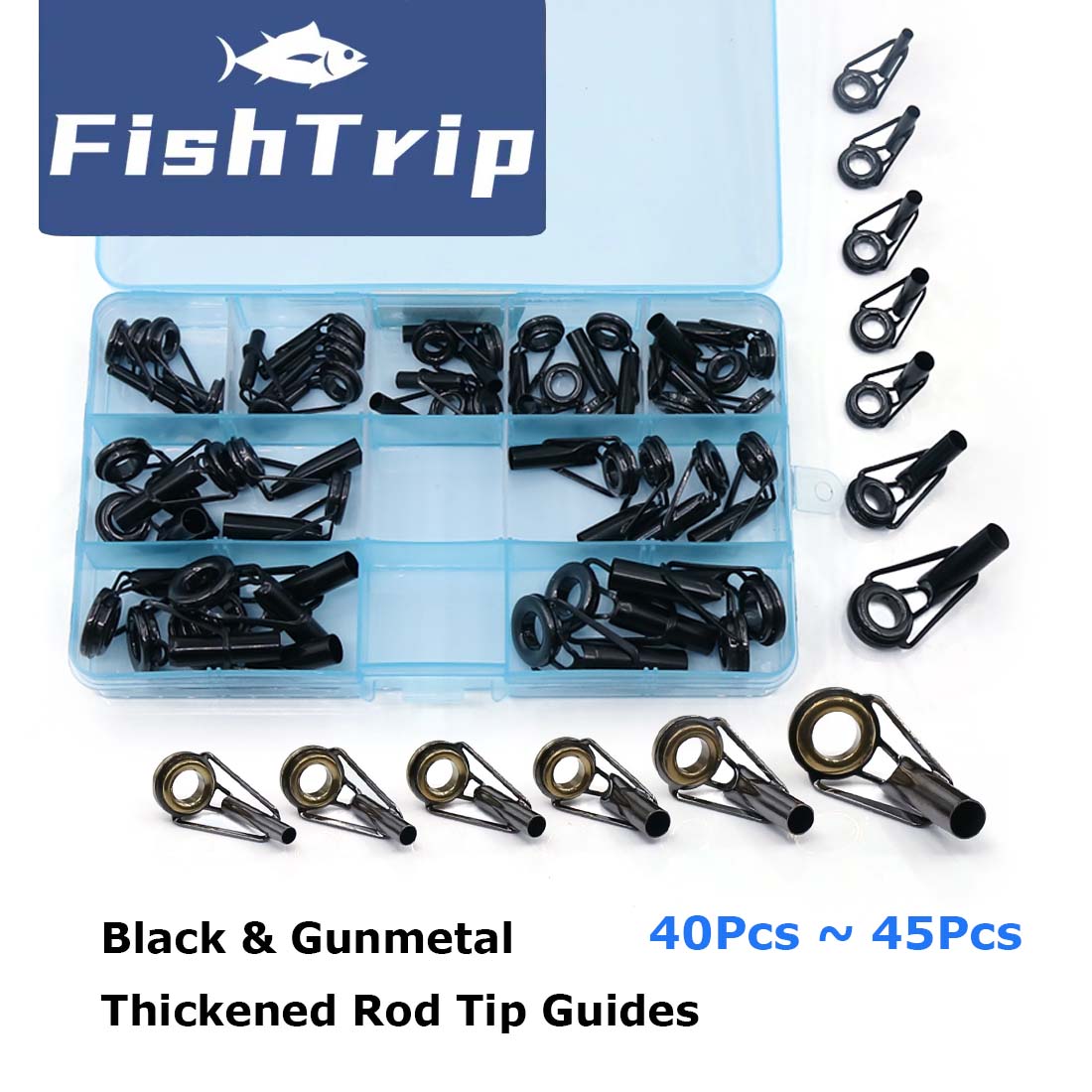 Kit de reparo de ponta de hast - Fishing Rod Tip Replacement avaliação e preço