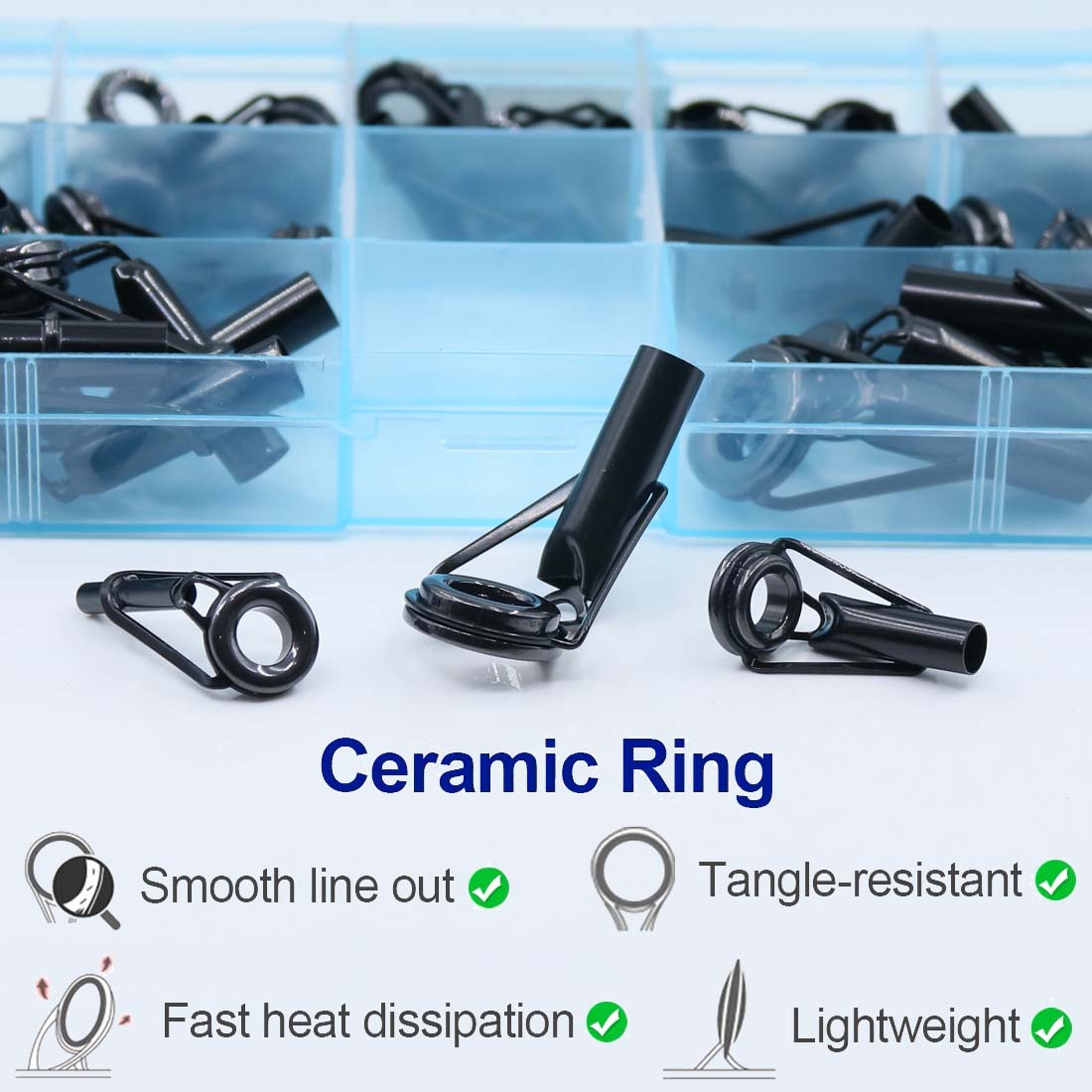 Kit de reparo de ponta de hast - Fishing Rod Tip Replacement avaliação e preço