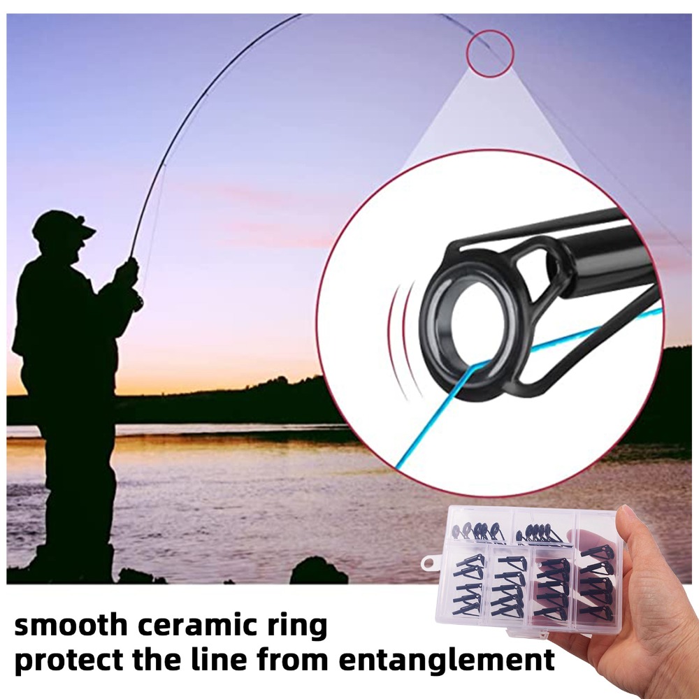 Kit de Reparação de Ponteiras  - Fishing Rod Tip Replacement avaliação e preço