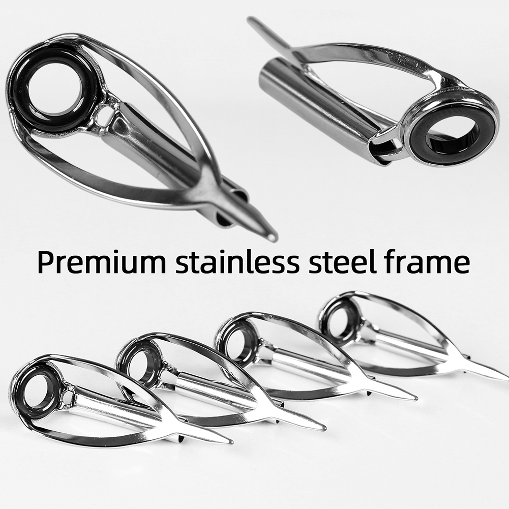 10/40 peças Anéis Guia para Va - Fishing Rod Tip Replacement avaliação e preço