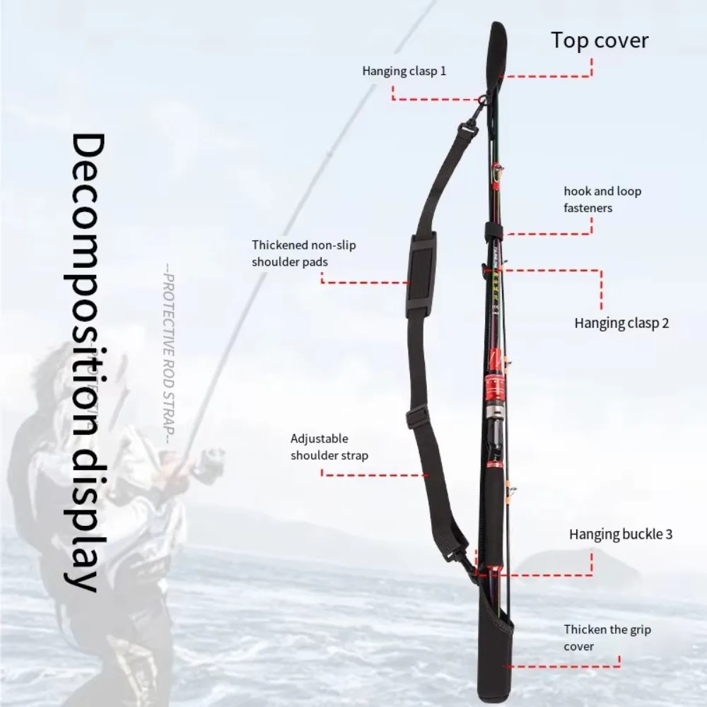 Vara de pesca ajustável saco d - Fishing Rod Combo avaliação e preço