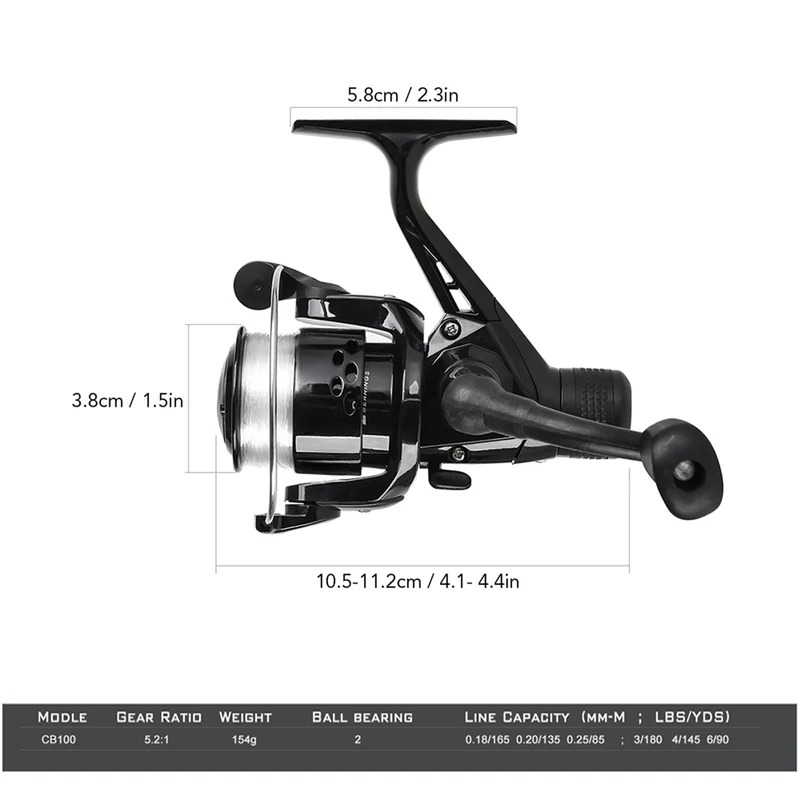 BRAVMAK 2.1/2.3 mTelescópica V - Fishing Rod Combo avaliação e preço